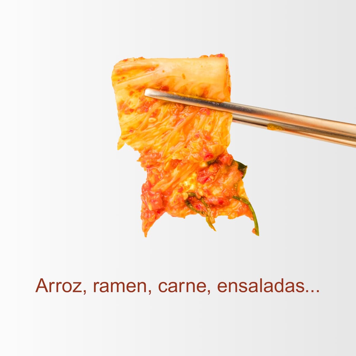 Kimchi Coreano & Col China Fermentada Picante – Auténtica Receta Tradicional, Fermentación Natural, Sabor Intenso y Crujiente - Pack Laborawi (570g) — view 3