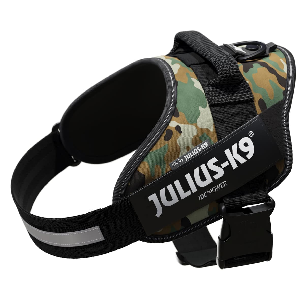 JULIUS-K9 Arnés JULIUS-K9 IDC, 1/L, 63–85 cm/50 mm, Camuflaje, Perro