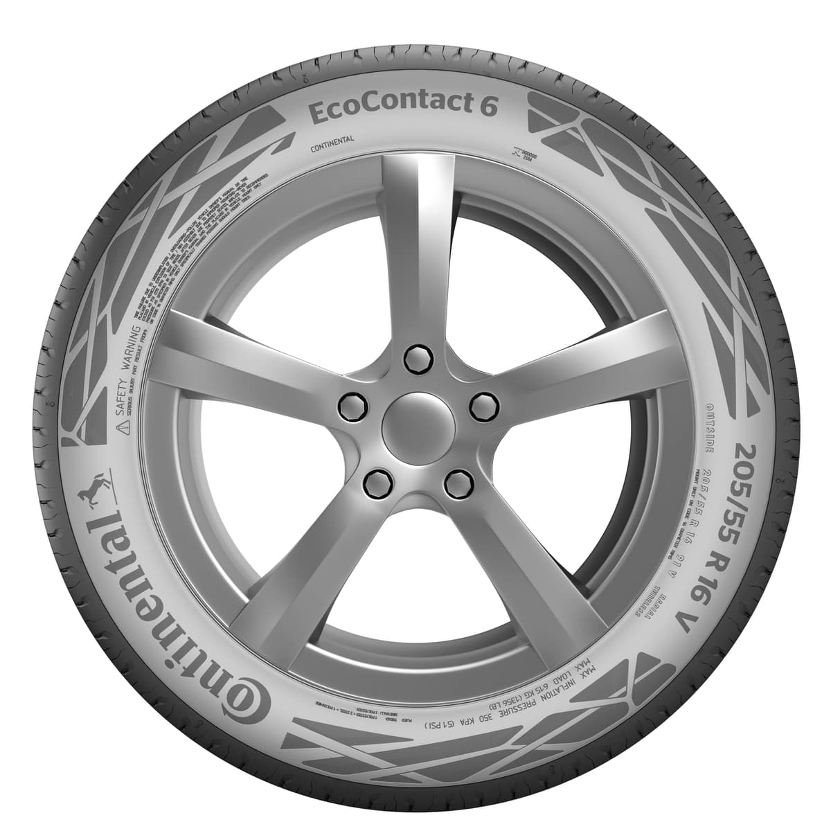 Continental EcoContact 6 - 145/65R15 72T - Neumático de Verano — view 2