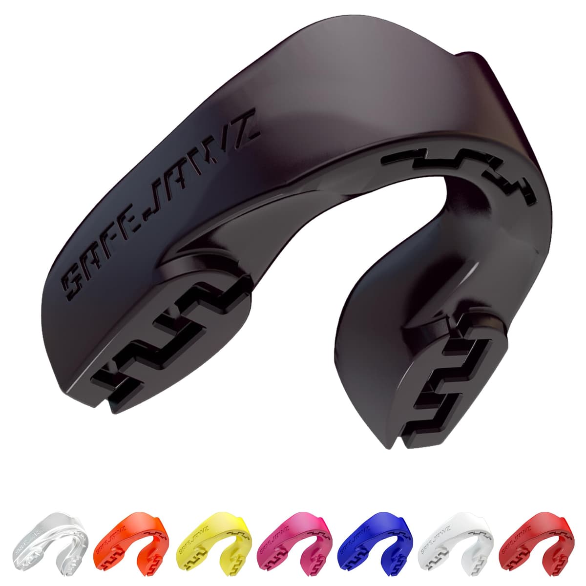 SAFEJAWZ Protector bucal Adultos y niños para Todos los Deportes de Contacto, incluidos Rugby, MMA, Artes Marciales de Kickboxing, Judo, Hockey y Boxeo