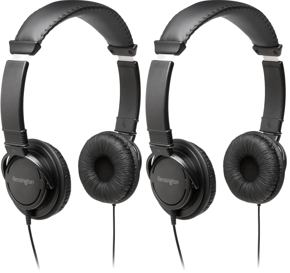 Kensington Hi-Fi Headphones with Microphone (K97603WW), Black, Universal, 3.5mm — view 2
