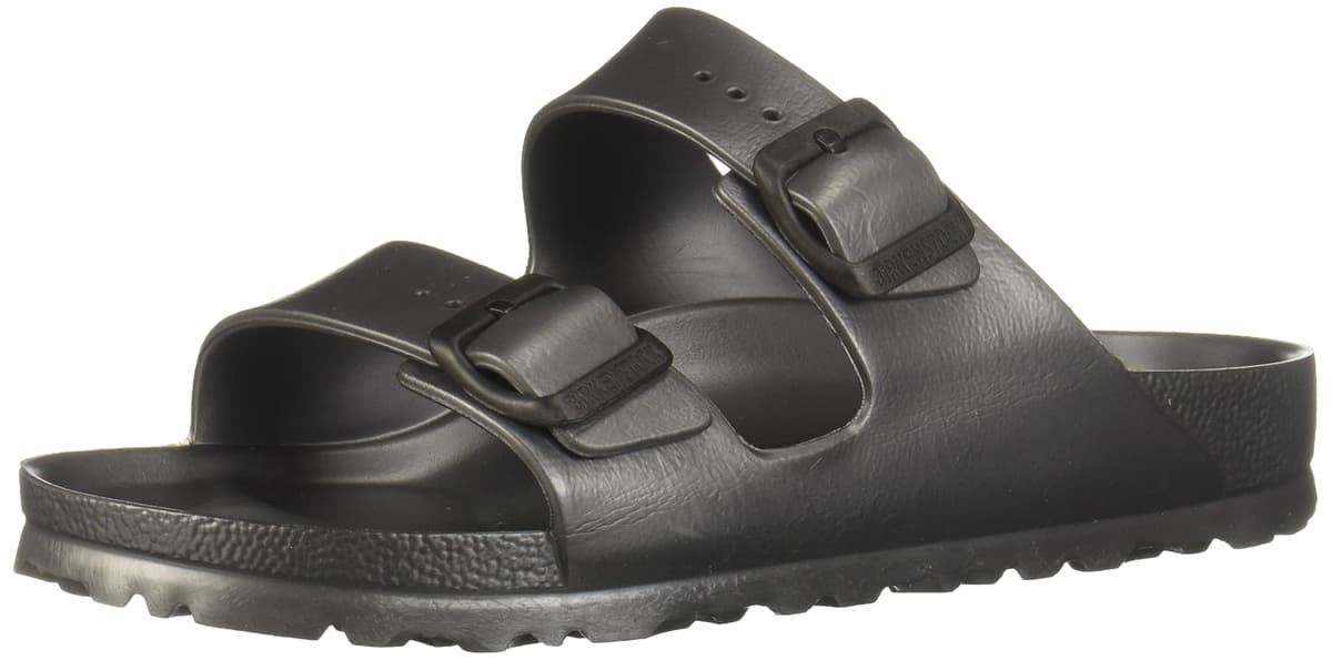 Birkenstock Rio Sandals Girls White/Patent Sandals Shoes — view 44