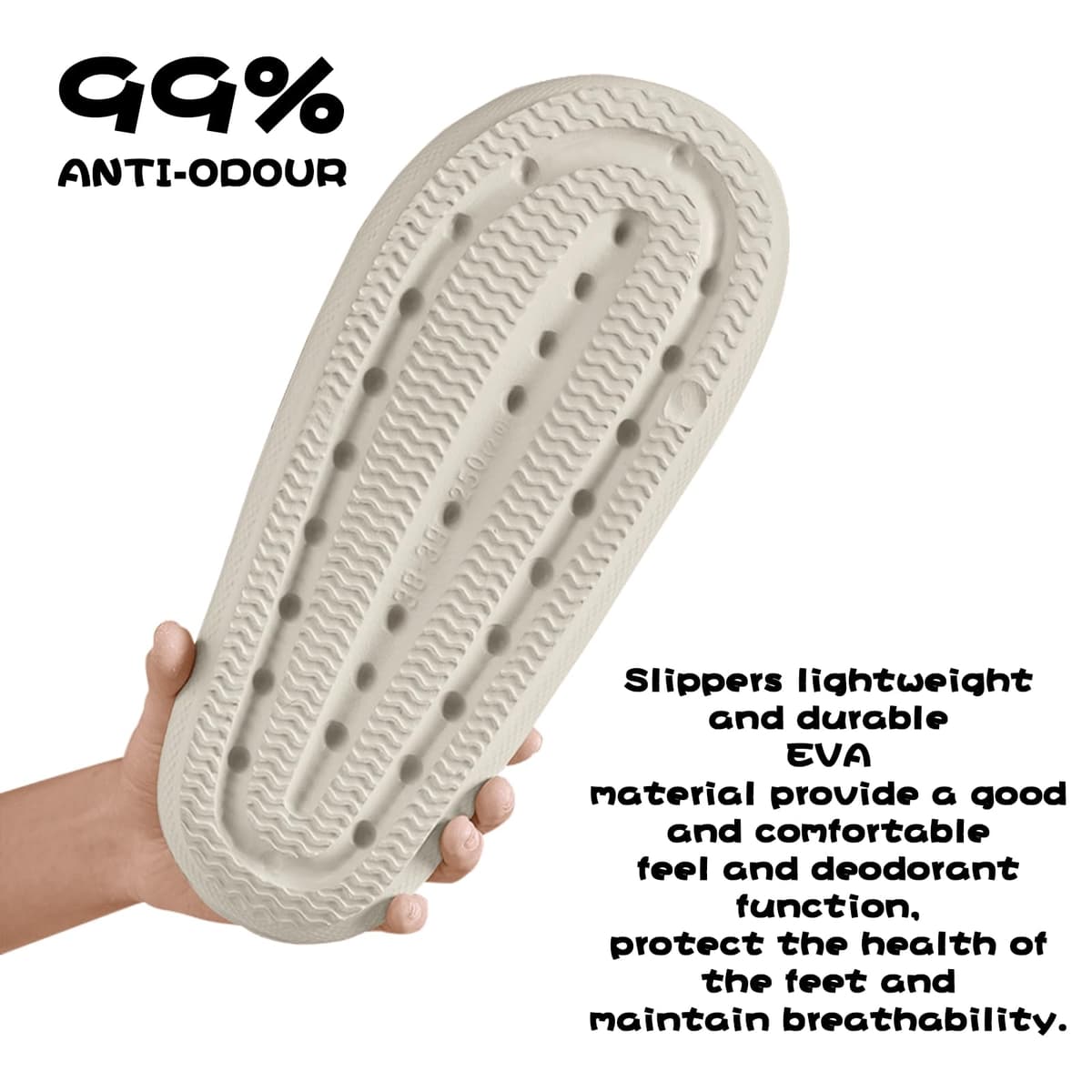 BHFRGAS Sliders Cloud Slippers Women Men，Non-Slip Mens Womens Slippers Cloud Sliders，Soft Flip Flops with Thick Sole for Shower Bathroom Pool Beach — view 6