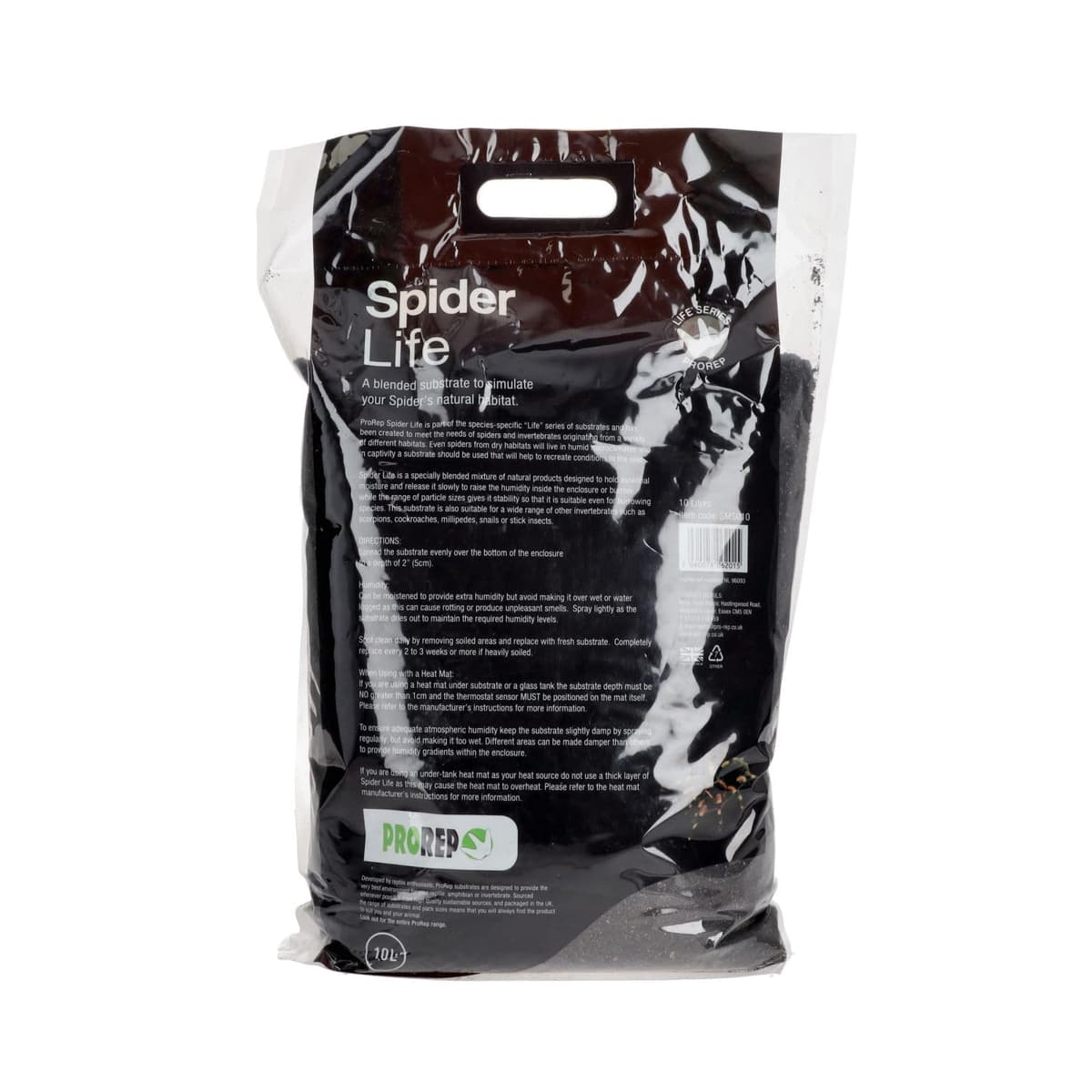 ProRep Spider Life Substrate 10L | Spider Substrate | Spiders & Scorpions | 10L Bag — view 4