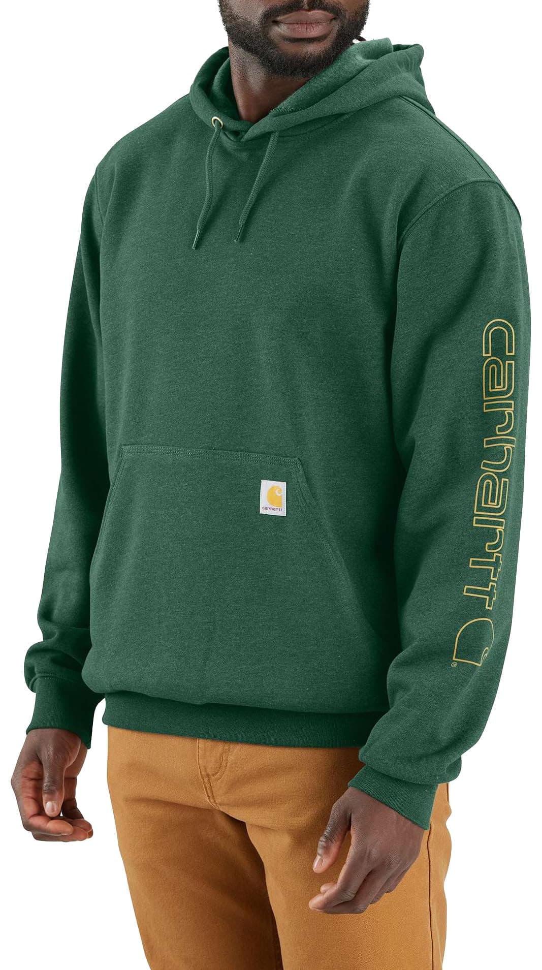 Carhartt Workwear Kapuzenpullover Hoodie Original Fit mit Ärmellogo — view 4