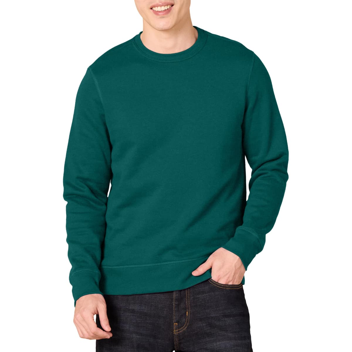 Amazon Essentials Hombre Sudadera de Forro Polar con Cuello Redondo (Disponible en Tallas Grandes y Largos Especiales) — view 18