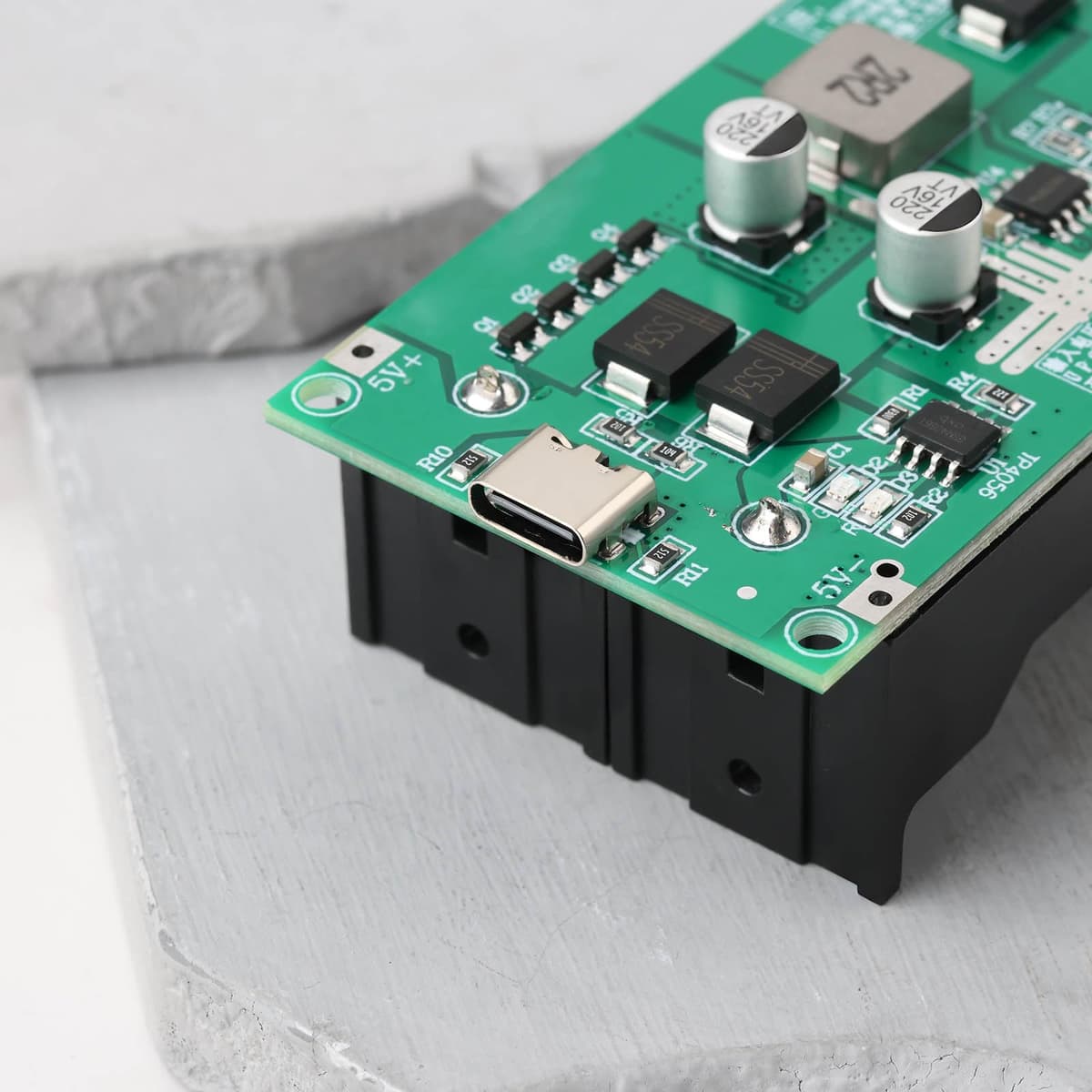 EMSea Módulo de Carga de Refuerzo de Batería de Alta Potencia de 2 Piezas 15 W 5 V 3 A para 2 Celdas de Iones de Litio 18650 — view 5