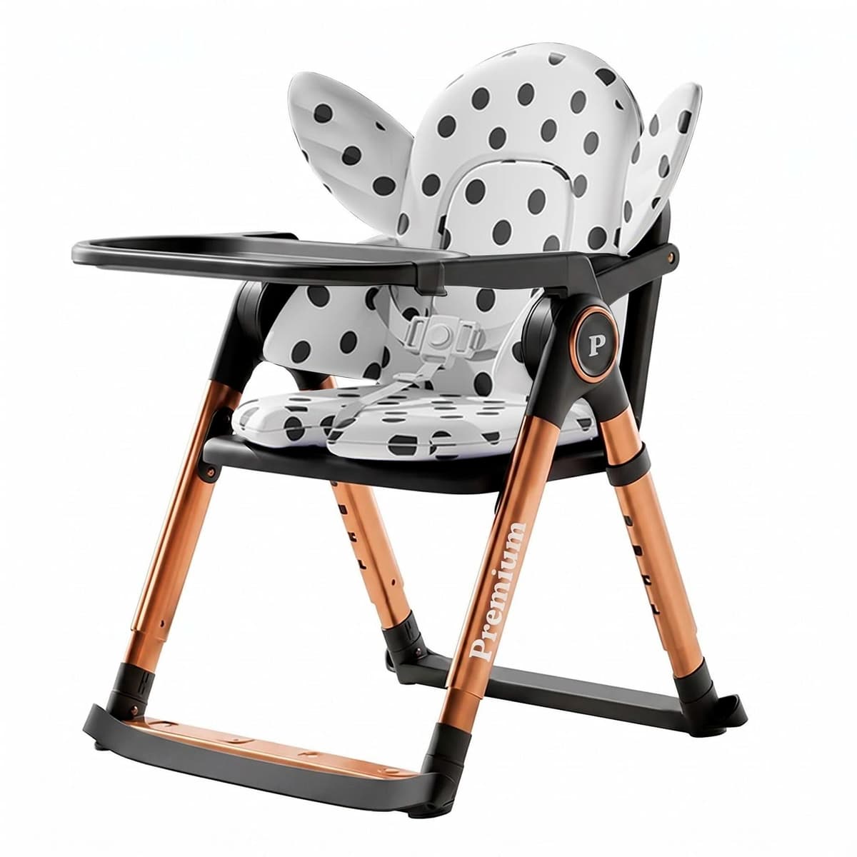 Cojín Acolchado Universal para Trona de Bebé, Colchoneta Suave y Cómoda, Funda Asiento Compatible con Tronas Plegables y Portátiles, Lavable, Ligero y Fácil de Colocar (COJIN ACOLCHADO) — view 2