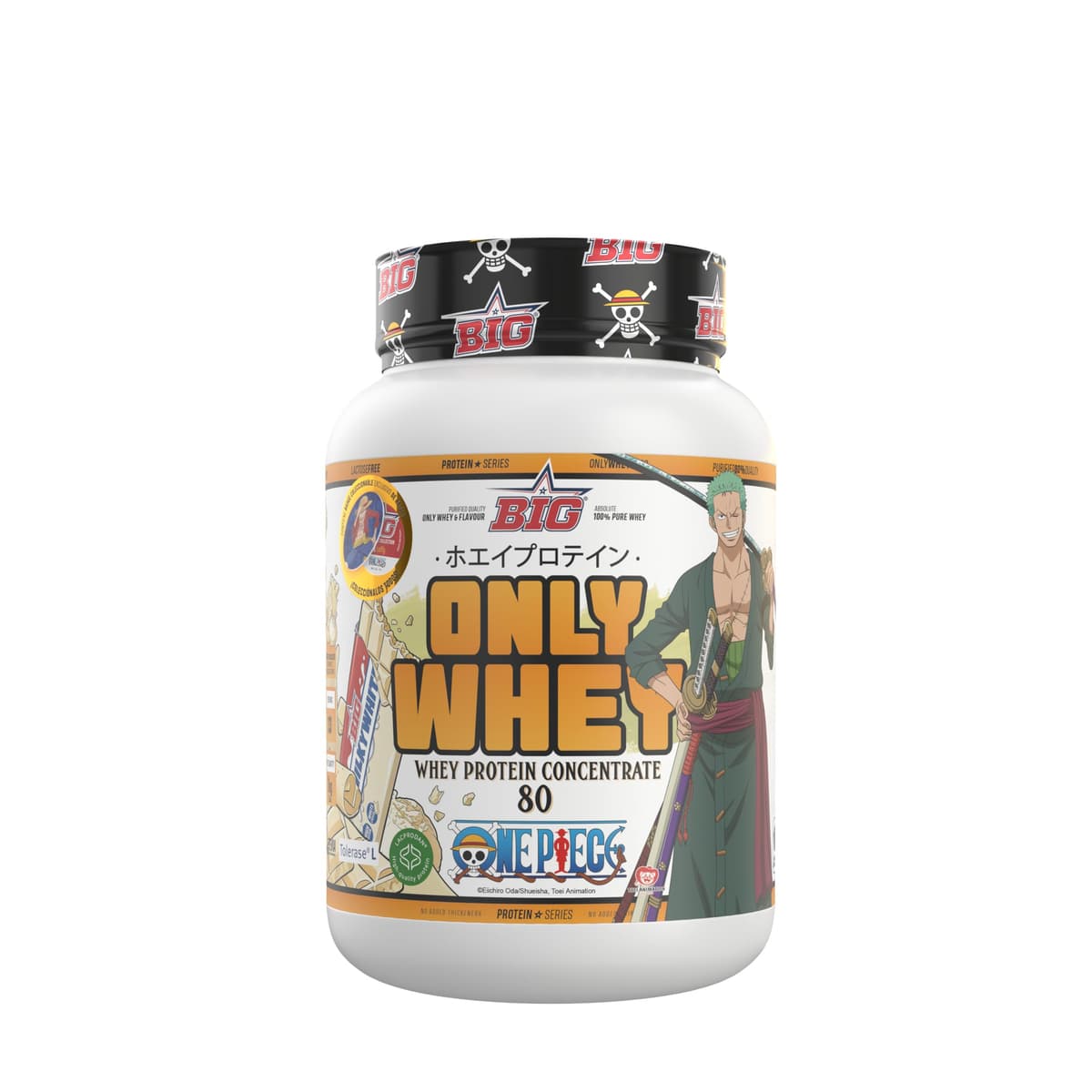 BIG - Proteinas Whey - Proteina en Polvo para Desarrollo de Masa Muscular y Recuperación - Materia Prima Premium - Whey Protein Sin Lactosa, Sin Azúcar, Sin Grumos (1Kg, Cacaolat) — view 38