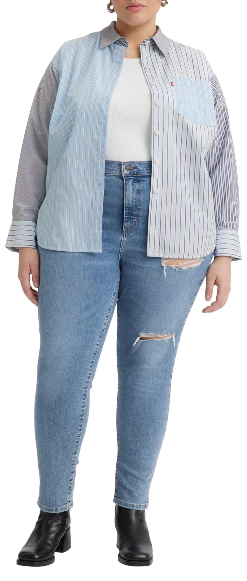 Levi'S Plus Size 721 High Rise Skinny Vaqueros Mujer — view 30