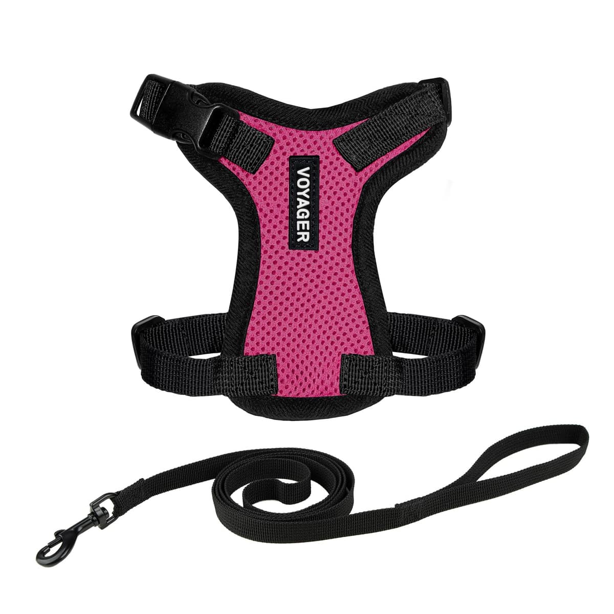 Best Pet Supplies Voyager Step-in Lock Pet Harness – All Weather Mesh, Adjustable Step in Harness for Cats and Dogs Turquoise (Matching Trim), XL (Chest: 22-36") — view 30