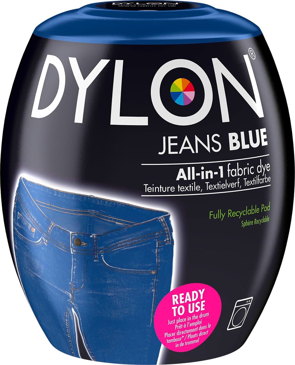Dylon Washing Machine Fabric Dye Pod Intense Black, 350g, Packaging May Vary — view 37
