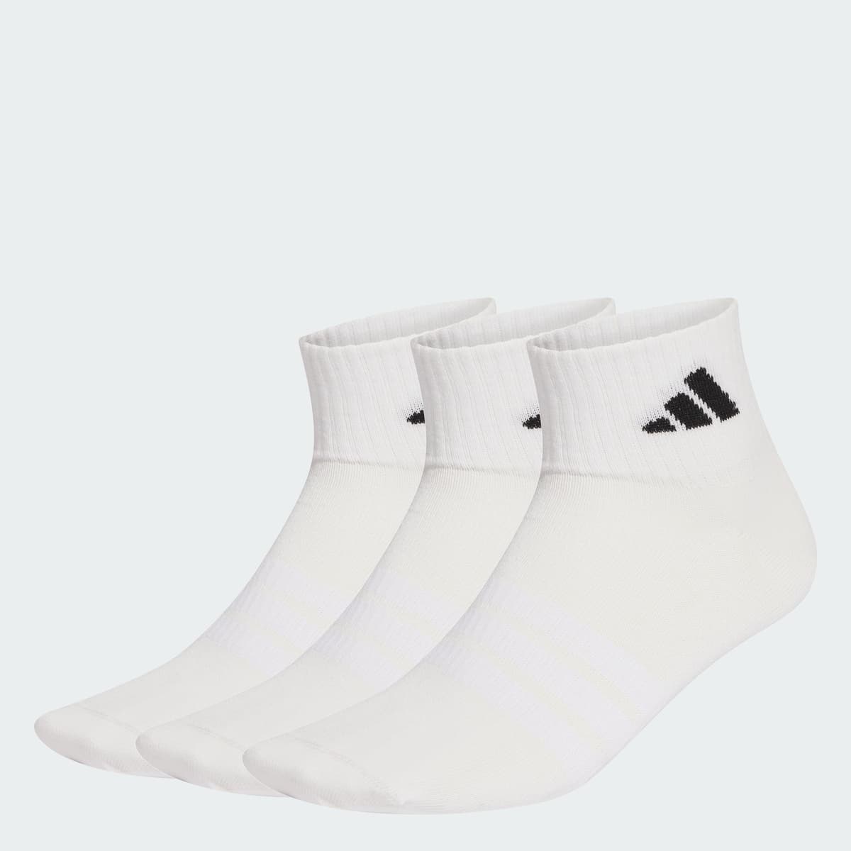adidas Unisex CALCETINES TOBILLEROS THIN&LIGHT SPORTSWEAR (3 PARES)