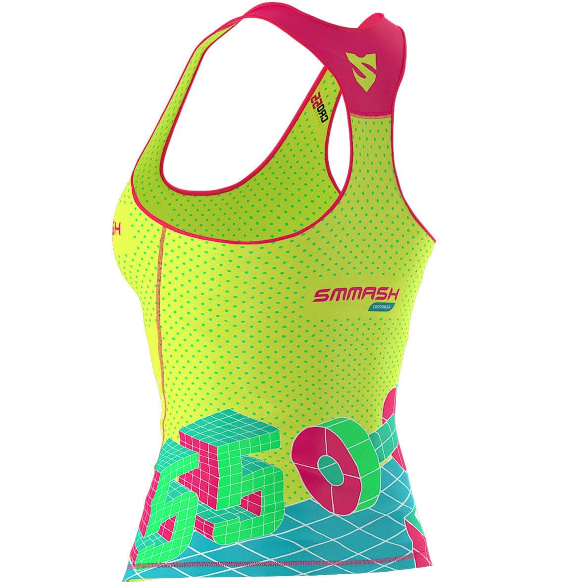 SMMASH Steampunk Sport Top Tank para Mujer, Camiseta de Tirantes Deportivas, Camiseta sin Manga para Fitness, Yoga, Formación, Material Transpirable y Antibacteriano — view 3
