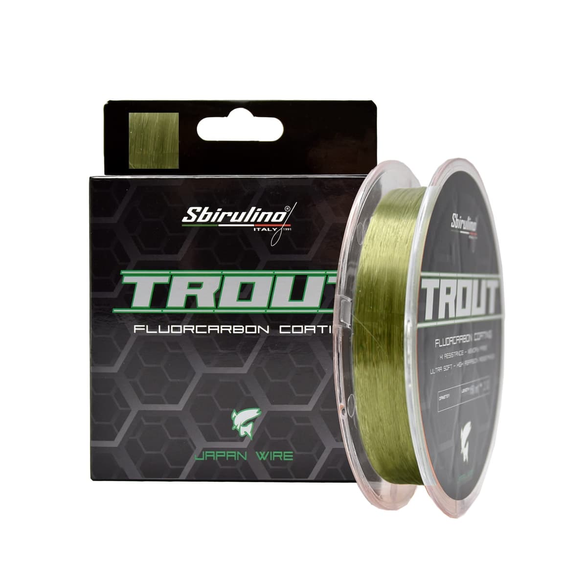 Sbirulino® Hilo de Pesca fluorocarbon Coating Trout MT 150-500-1000 Diámetro de 0,12 a 0,25. Concurso Especial de truchas. — view 9
