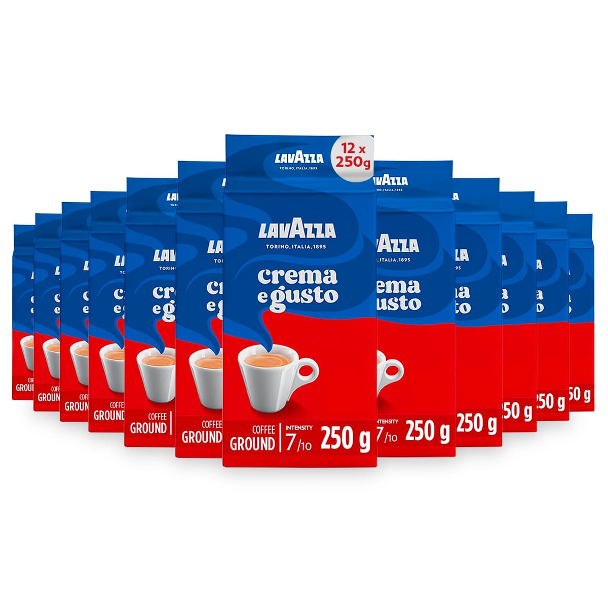 Lavazza, Qualità Rossa, Coffee Beans, Arabica and Robusta, Intensity 5/10, Medium Roasting, 1 Kg — view 20