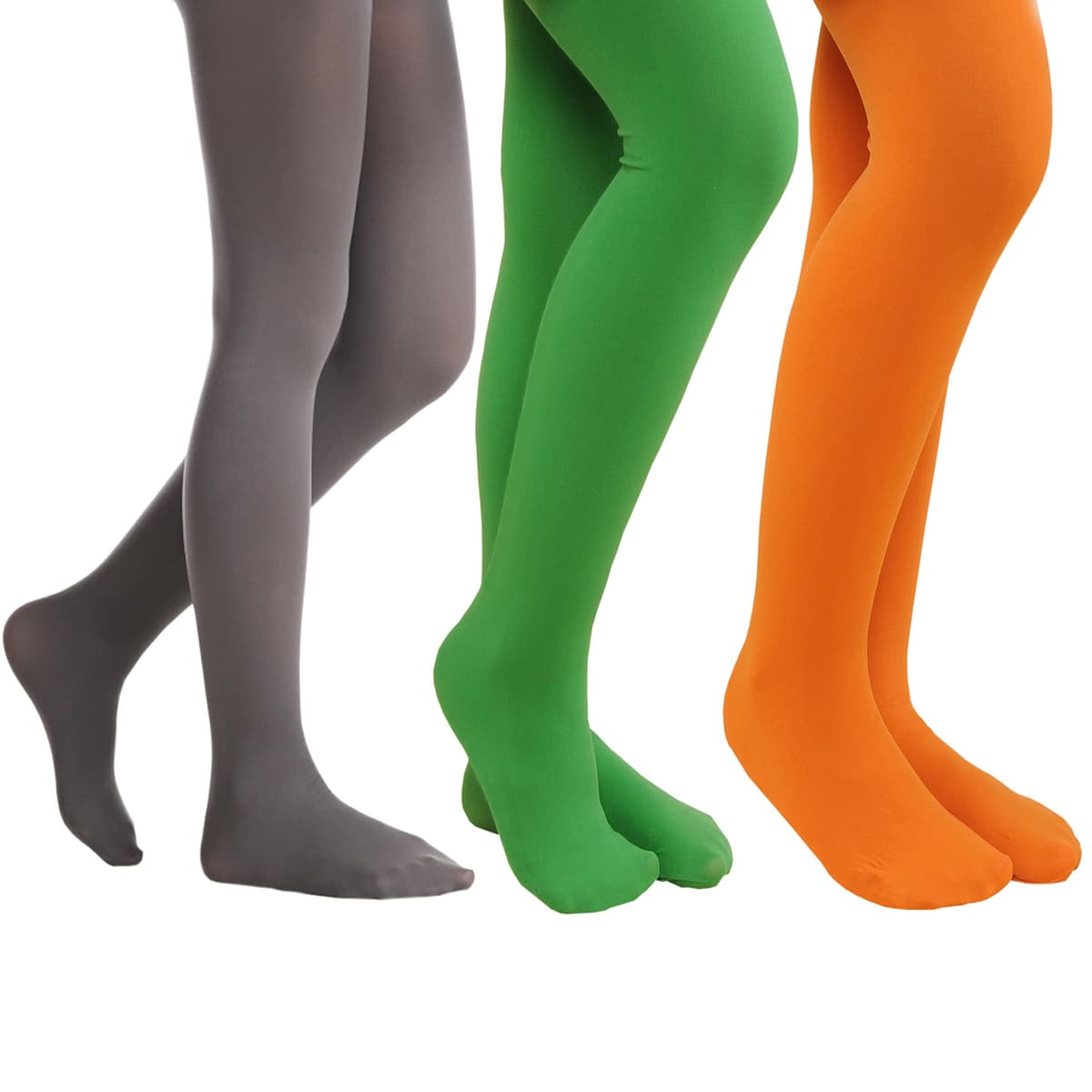 EVERSWE 3-Pack Girls Microfiber Tights Multiple Colors — view 6