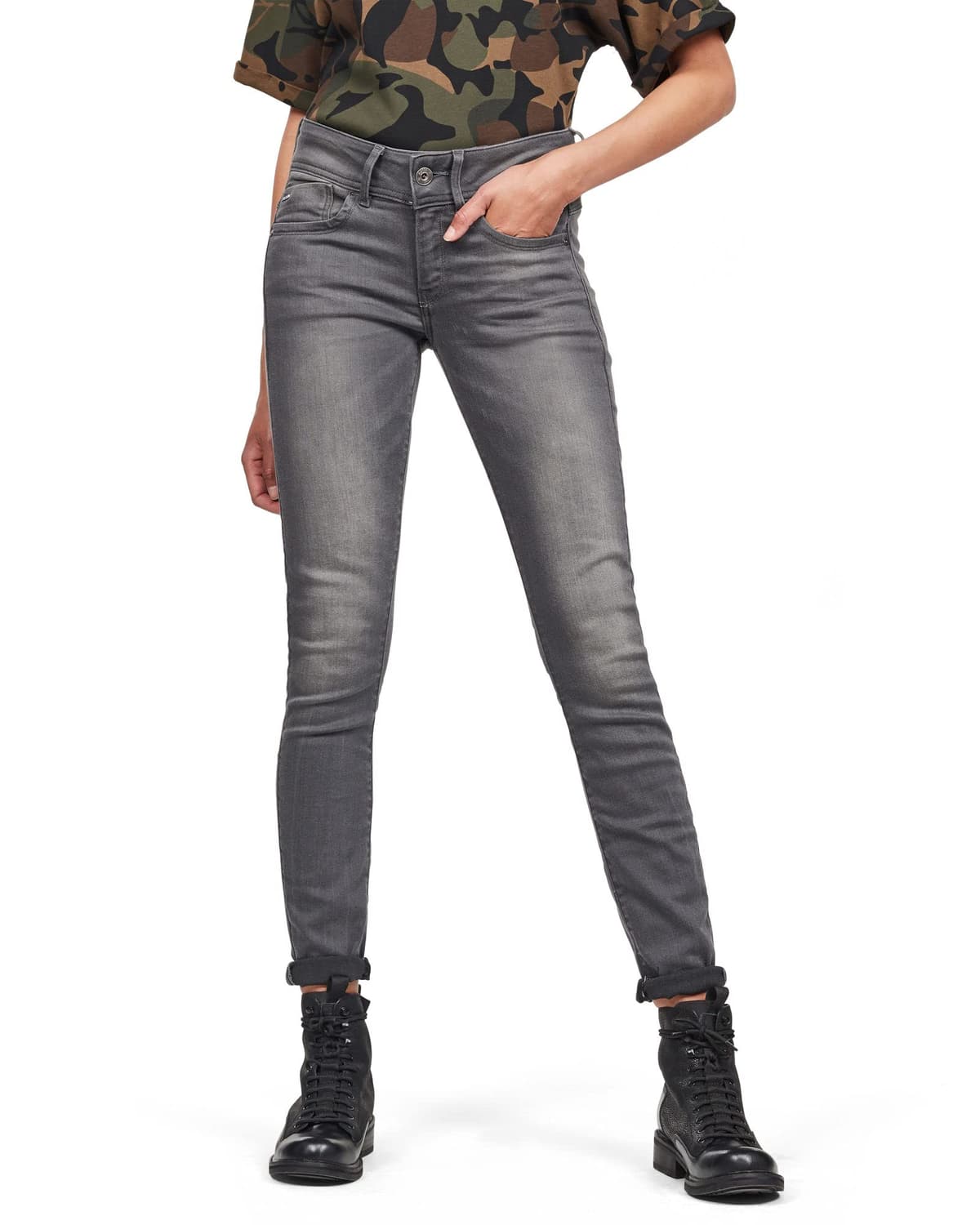 G-Star Lynn Mid Skinny Jeans - Vaqueros Mujer — view 47
