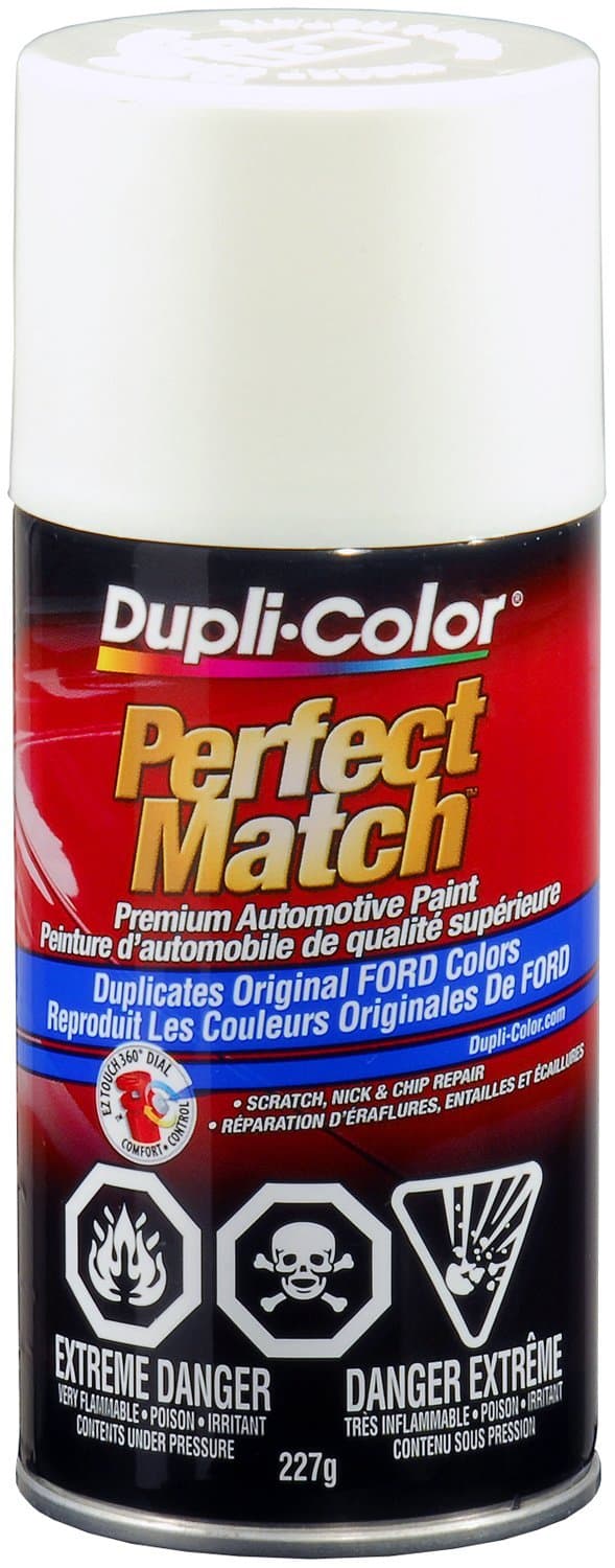 Dupli-Color CBFM03357 Perfect Match Premium Automotive Paint, Performance White, 8 Ounces, 1 (Non-Carb Compliant)