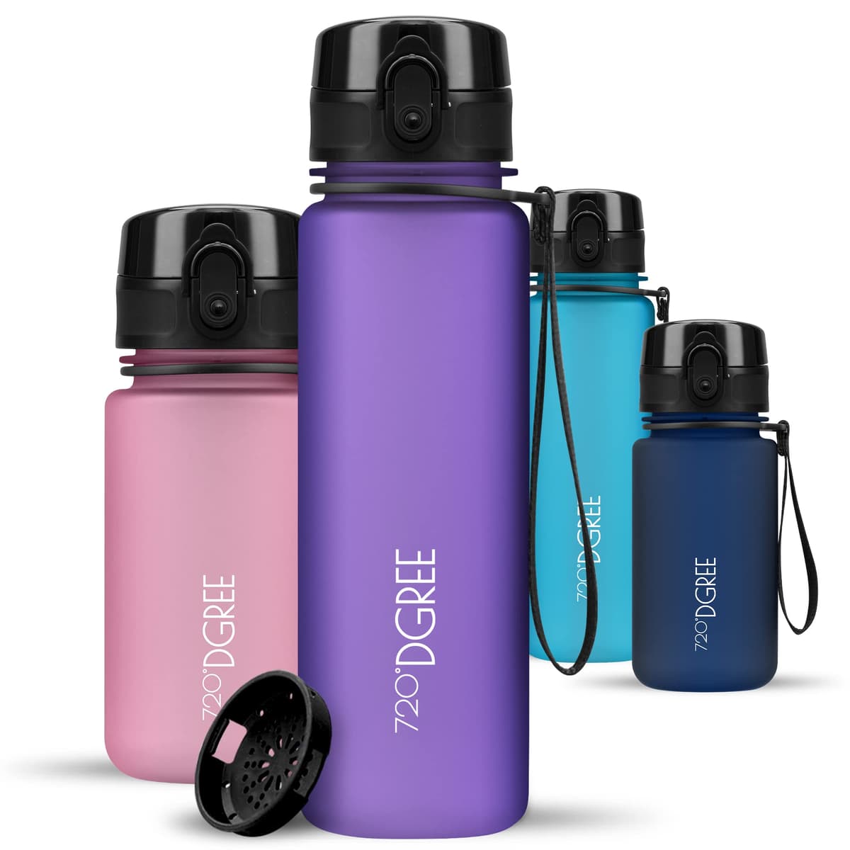 720°DGREE Botella de agua uberBottle – 1,5 litros, 1500ml | Novedosa botella deportiva | Sin BPA | Ideal para niños, fitness, deportes, fútbol, guardería, escuela, pequeños, antigoteo — view 169