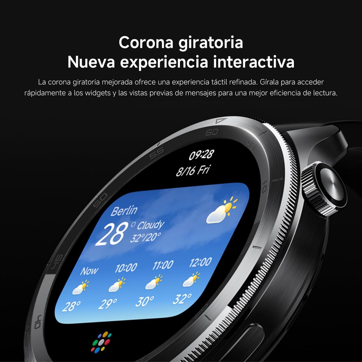 XIAOMI Watch S4, Versión Bluetooth, Modo Deportivo Profesional avanzado, Bisel de Cambio rápido 2.0, Pantalla AMOLED 1.43 Pulgadas Circular, Monitor Frecuencia Cardíaca y Sueño, Rainbow — view 5