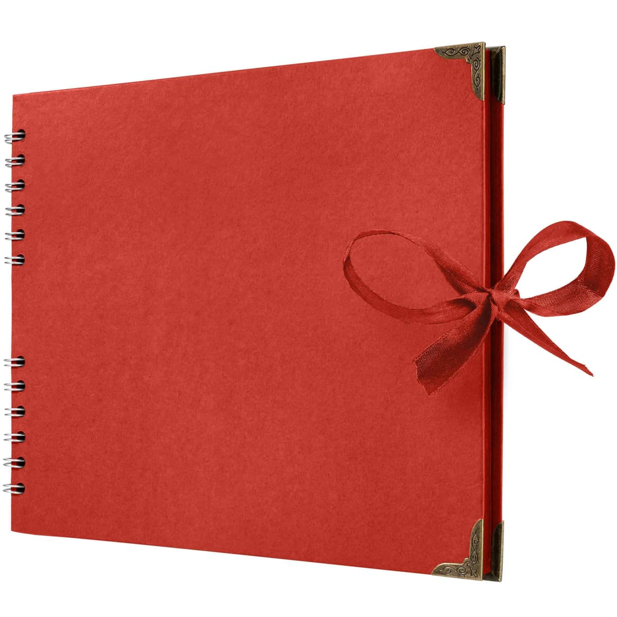 Bstorify Scrapbook Photo Albums 60 Pages (21 x 21 cm) Brown Thick Kraft Paper Scrap Book Ideal for Your Scrapbooking Albums Art & Craft Projects — view 34