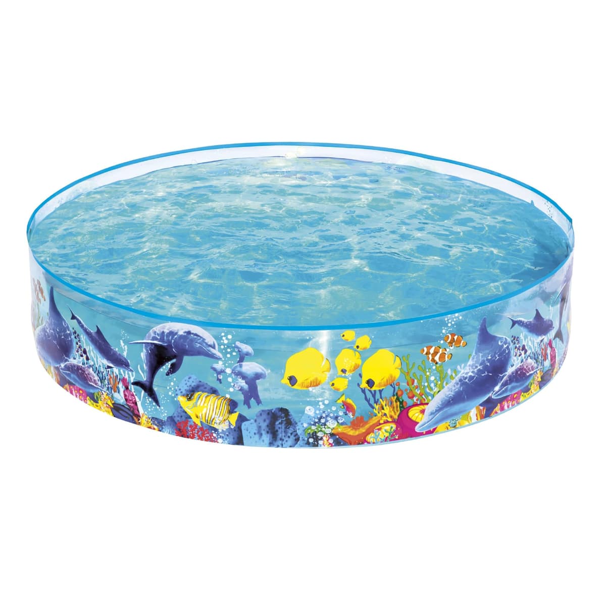 Bestway Sea Creature Paddling Pool Kiddie Swimming Pool, Inflatable Above Ground Pool, Outdoor Garden Pool, Blue, 48 x 10 Inch — view 13