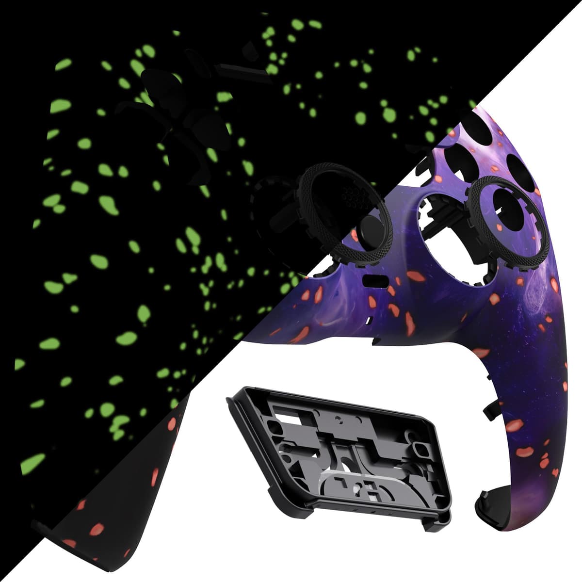 eXtremeRate Luna Rediseñado Carcasa Frontal con Panel Táctil Compatible con ps5 BDM-010 BDM-020 BDM-030 BDM-040 Carcasa Delantera Placa Frontal Funda Portectora Compatible con ps5(Efectivo de $100) — view 44