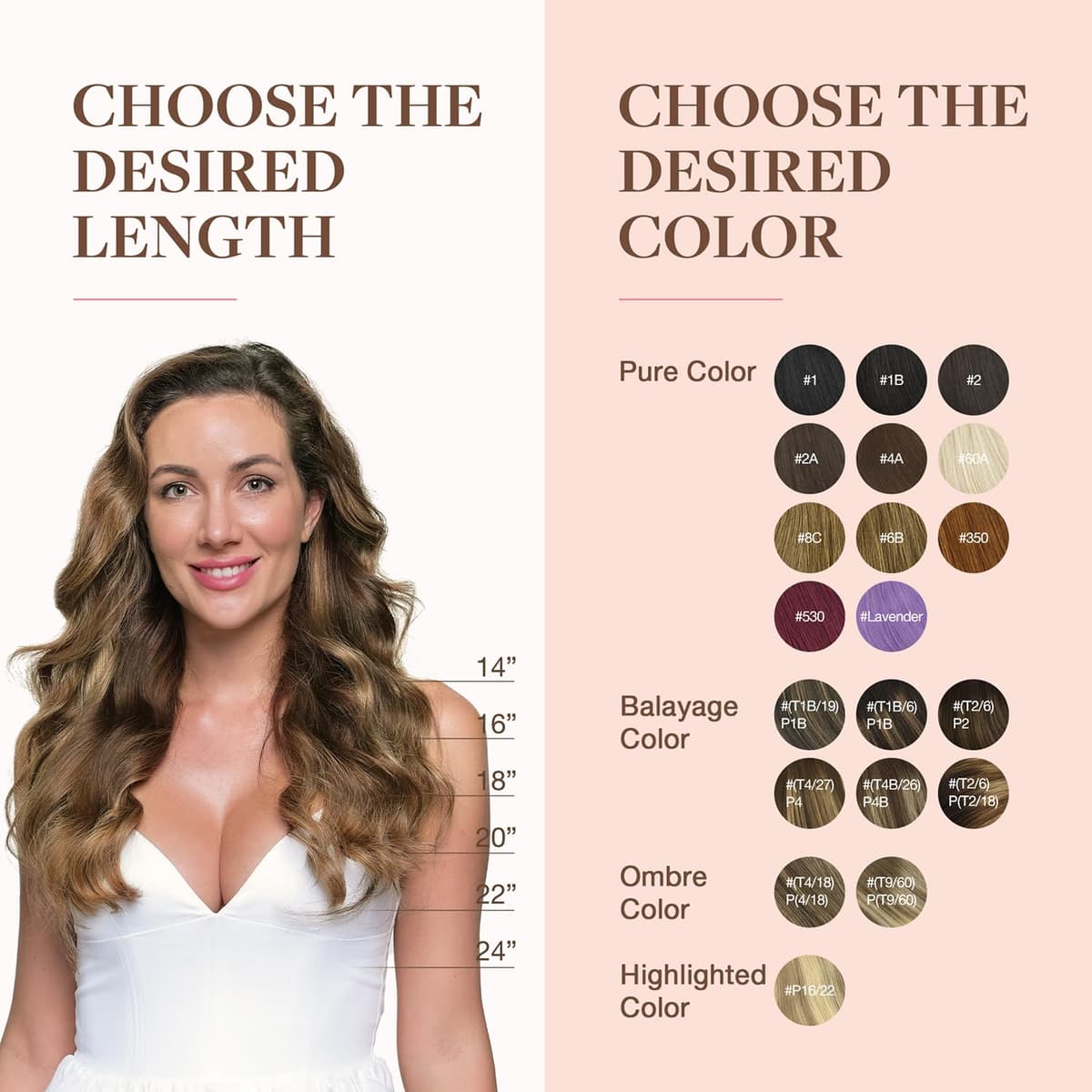 GOO GOO Clip in Hair Extensions Human Hair, 18inch 150g 9Pcs, #2 Dark Brown, Hair extensions for women, Human Hair Extensions Clip in — view 153
