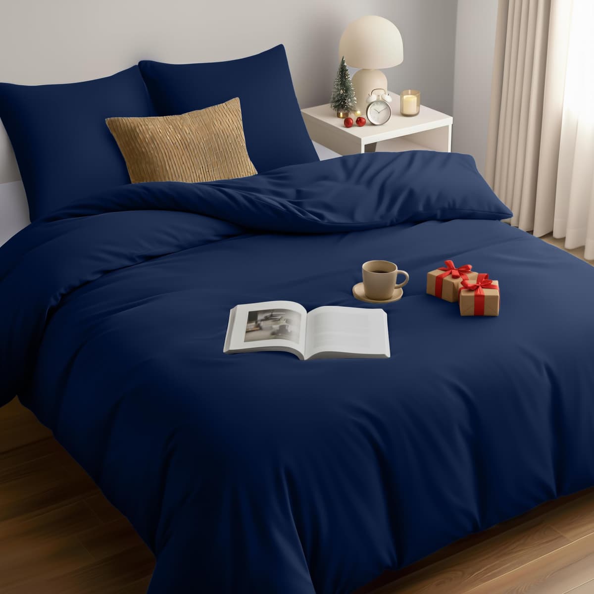 Utopia Bedding Funda Nordica Cama 180 - Microfibra Juego de Funda Nordica 240x260 cm y 2 Fundas de Almohada 65x65 cm (Blanco) — view 50
