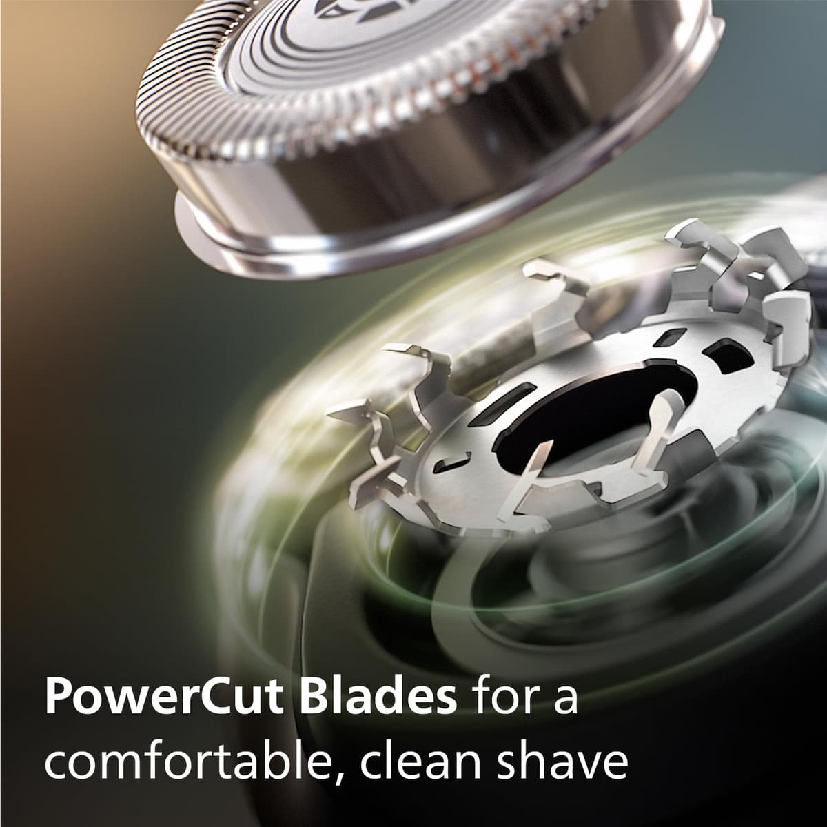 Philips Electric Shaver 3000 Series - Wet & Dry Electric Shaver for Men with SkinProtect Technology in Dark Moon, Pop-up Beard Trimmer, Cordless Shaver (Model S3145/00) — view 3