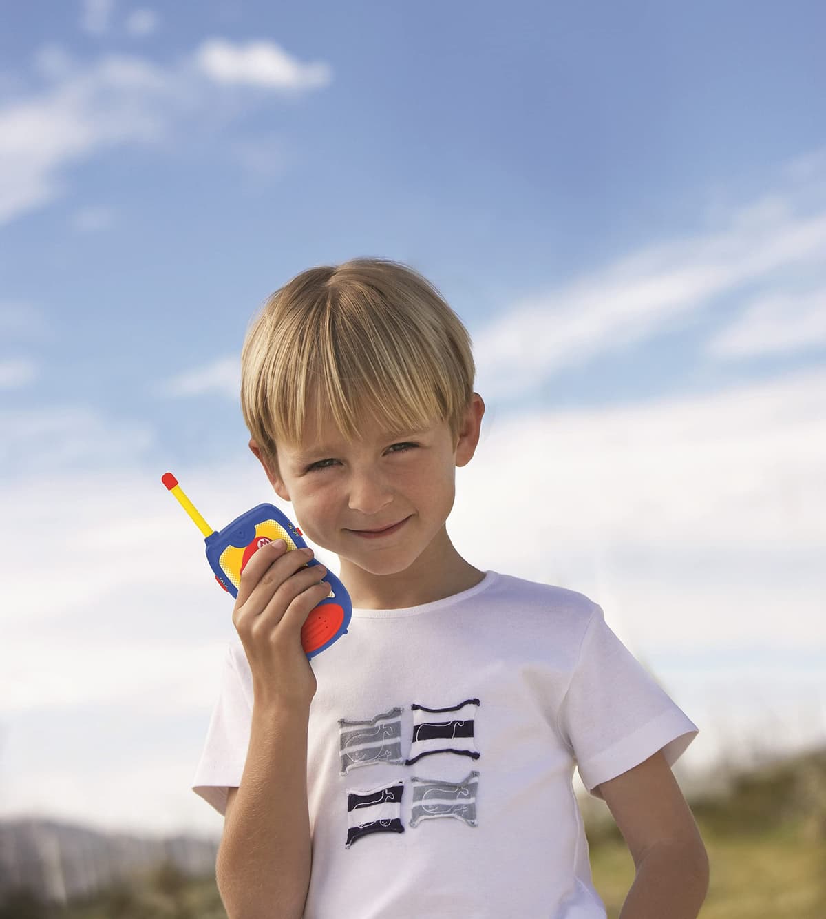 Lexibook, Super Mario, Walkie-talkies 200m, Juego de comunicación para niños, 2 Canales de comunicación, Clip para cinturón, a Pilas, Azul/Rojo, TW12NI — view 7