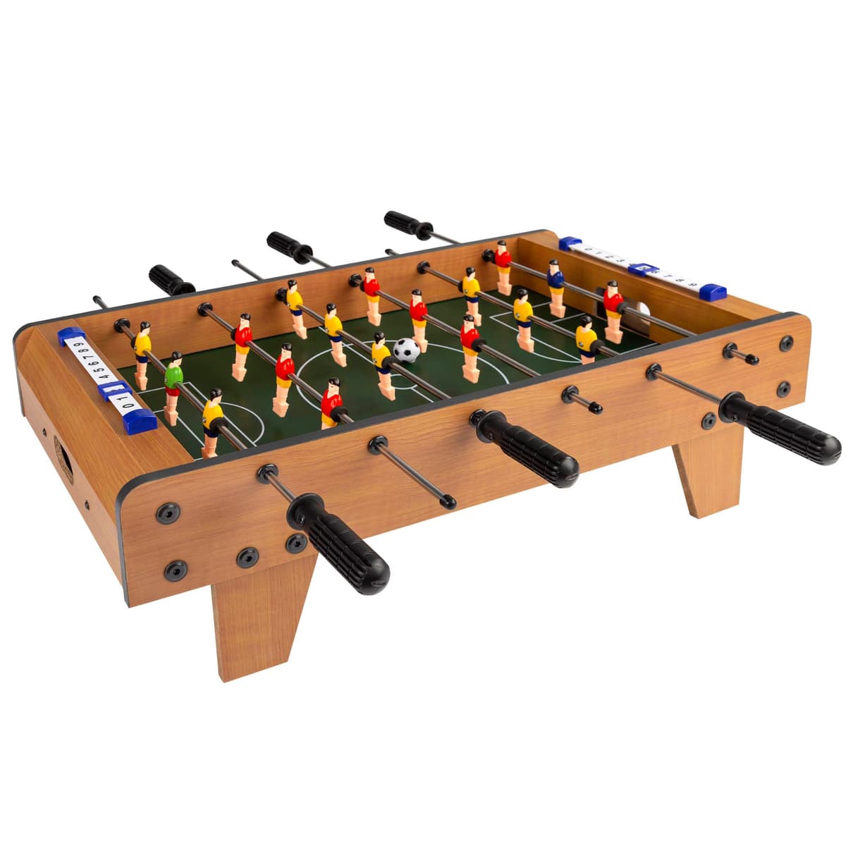 ColorBaby 85435 Mesa de futbolín Infantil, 60x32x14 cm, 2 Jugadores, Marcadores manuales, De Madera Resistente, Juegos de Mesa, Futbolines para niños, 6 años y mas — view 11