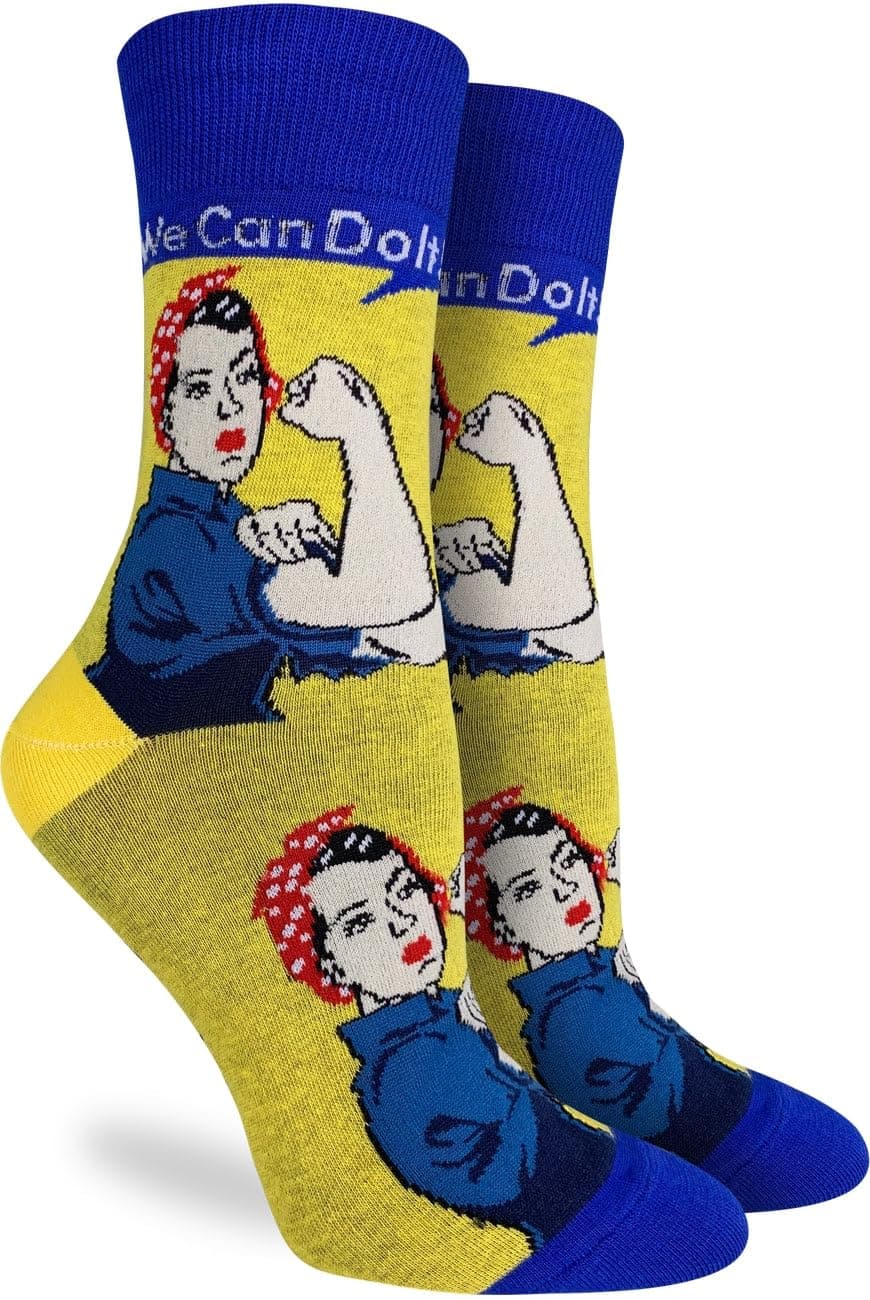 Good Luck Sock Women's Floral Dinosaurs Socks, Shoe Size 5-9 — view 262