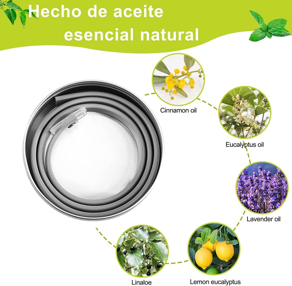 DEWEL Collar contra Pulgas y Garrapatas para Perros Grandes Medianos y Pequeños, Collar Antiparasitario para Perros 8 Meses de Protección, Control Antipulgas para Mascotas de 63,5 cm Gris 1 Unidad — view 4