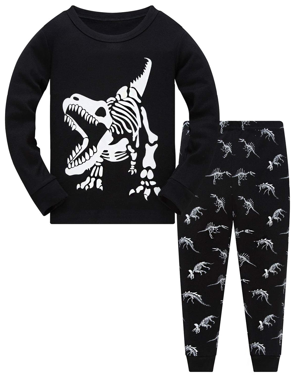 TEDD Boys Pyjamas Dinosaur Nightwear Cotton Toddler Clothes Kids Sleepwear Long Sleeve Christmas Pjs Sets 2 Piece Outfit Xmas Gift 1-12 Years — view 15