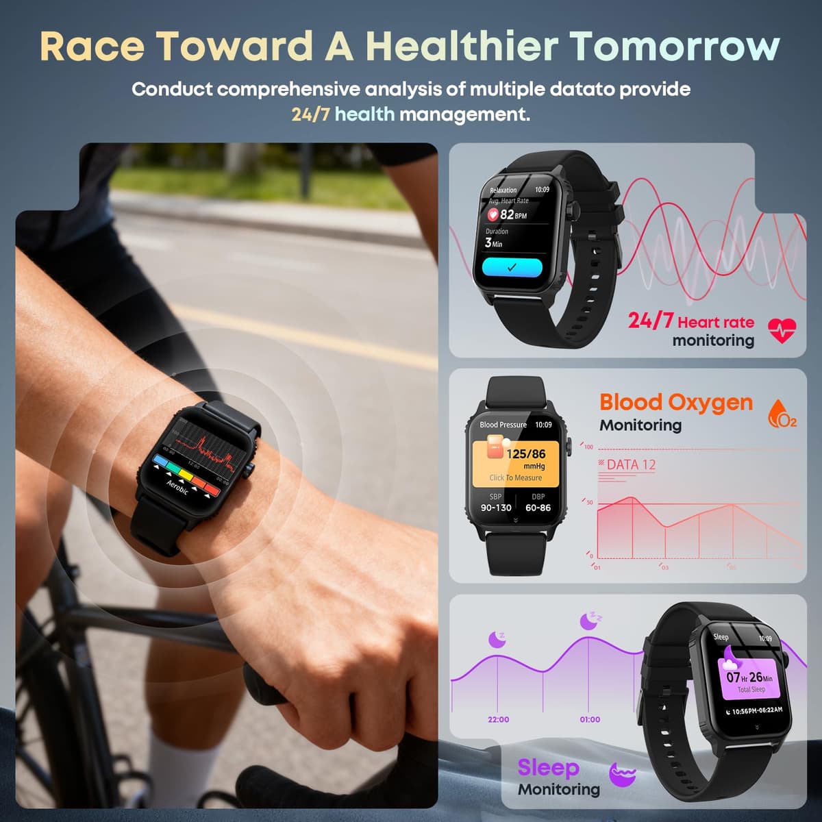 DIVOAZBVO Smart Watch — view 3