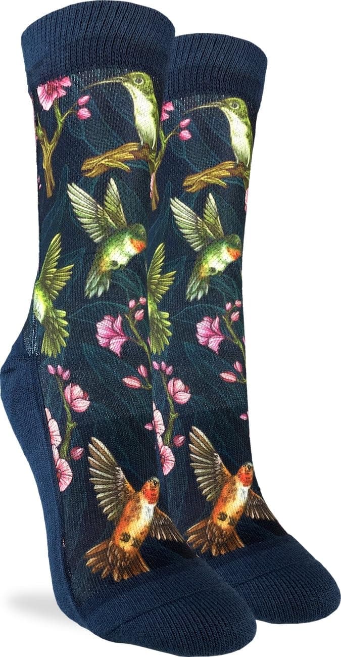 Good Luck Sock Women's Floral Dinosaurs Socks, Shoe Size 5-9 — view 118