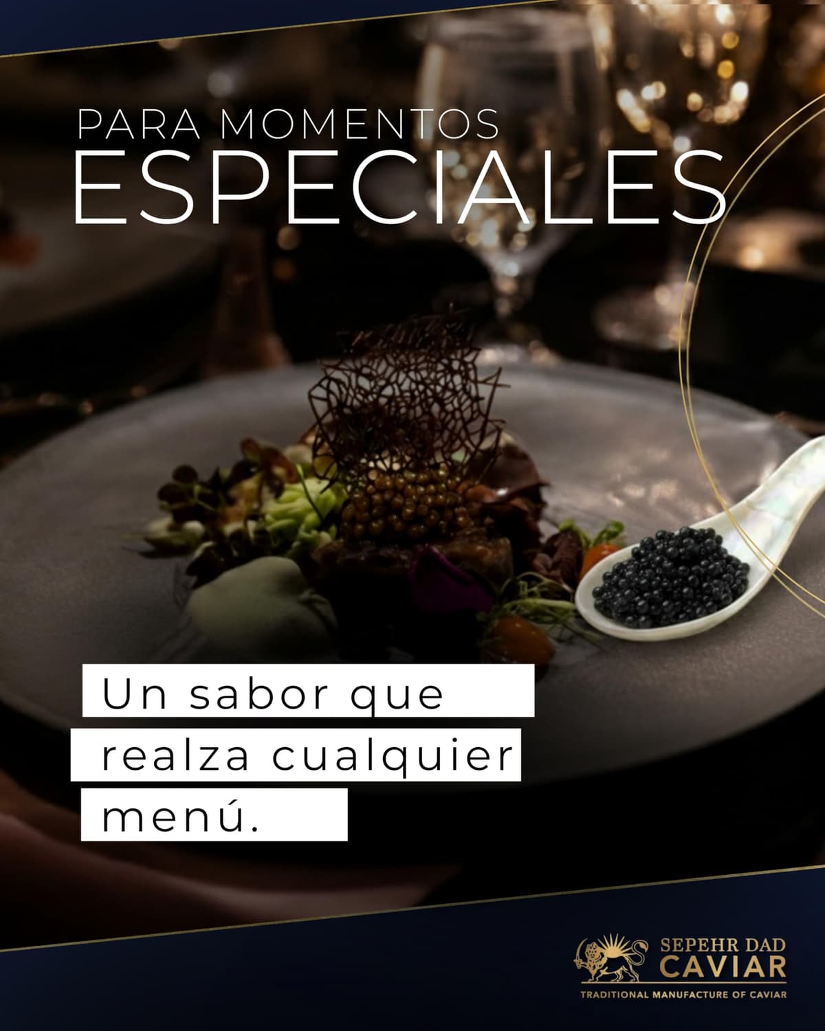 Sepehr Dad Caviar de Siberia | Caviar de esturión siberiano | SIN bórax | 50 gramos — view 5
