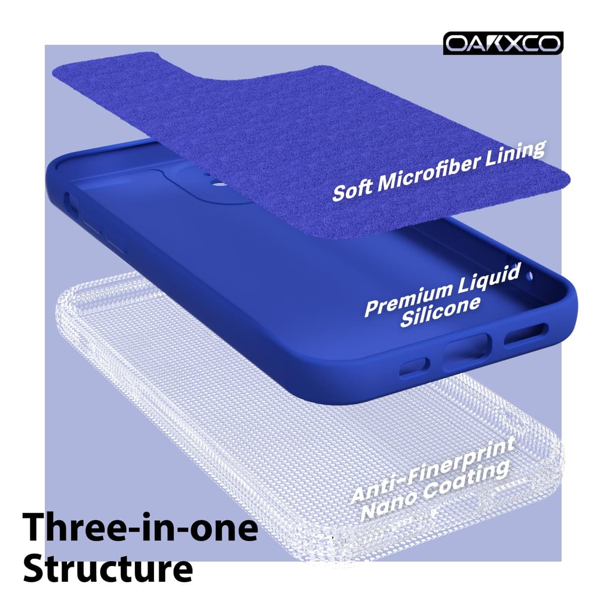 oakxco for iPhone 17 Pro Max Phone Case Liquid Silicone, Cute Thin Slim Grip Soft Rubber Gel for Women Men, Smooth Matte TPU Plain Solid Color Girly Simple Case with Camera Cover, Light Pink — view 313