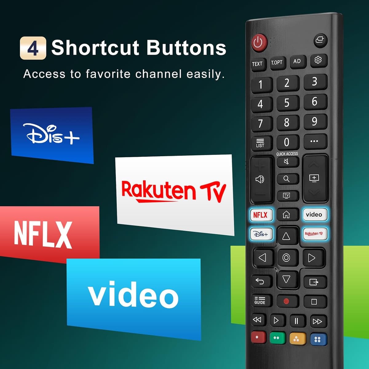 Universal Remote Control for All LG UHD EVO OLED QHD QNED NanoCell 4K 8K Smart TV Magic Remote Replacement AKB75855501 AN-MR20GA MR21-MR25 AKB75095308 AKB75675304 AKB76040302 2 Year Warranty Updated Version for LG TVs — view 3