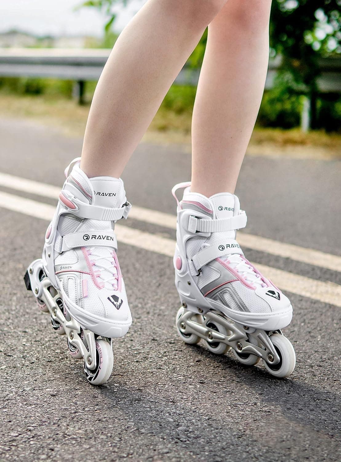 Raven – Patines para niñas, niños, Adultos y niños – Patines con Ruedas – Opción 2 en 1 con Patines de Hielo – Ajustables – Pulse — view 2