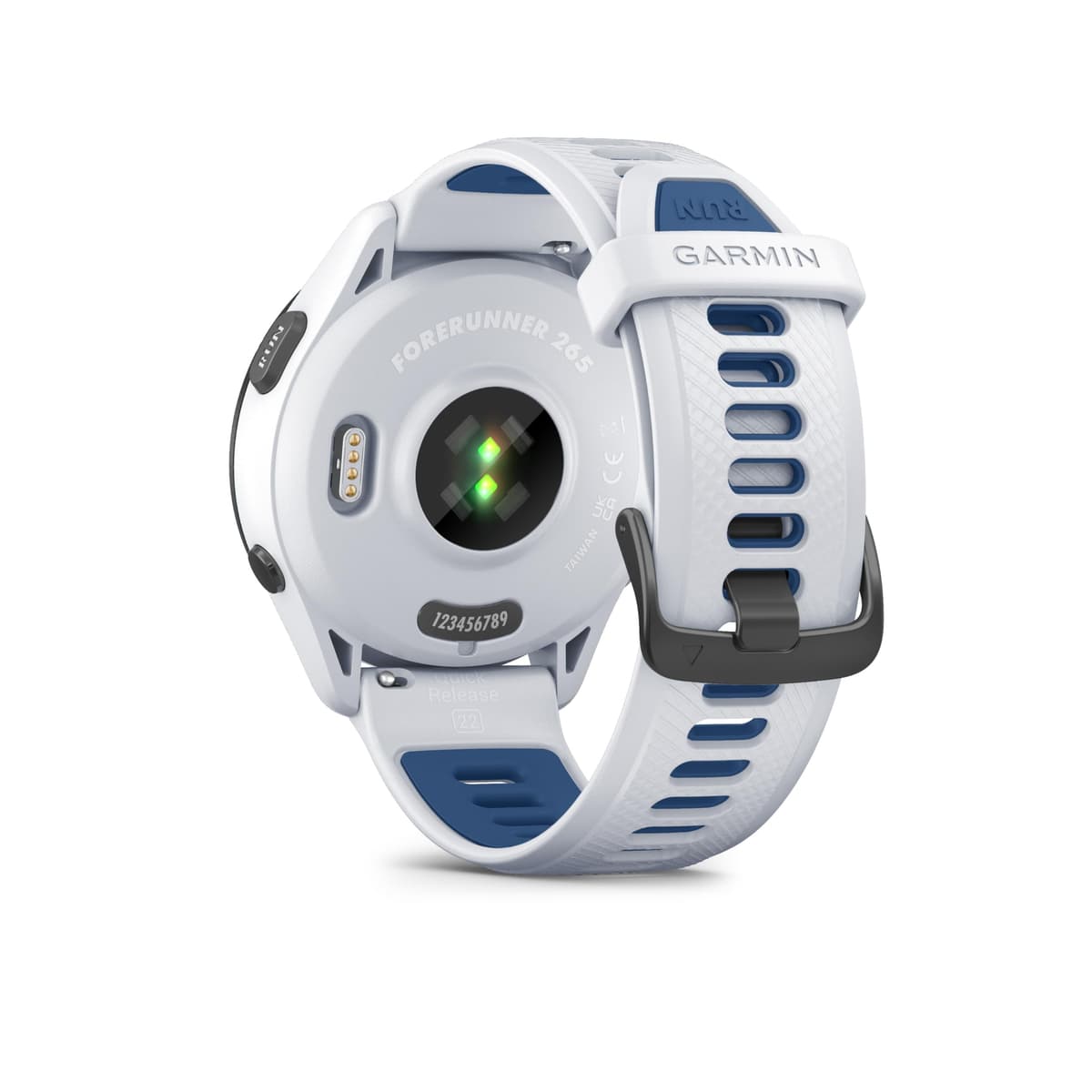Garmin Forerunner 265 Reloj Inteligente para Correr con GPS, Pantalla Táctil AMOLED, Métricas Optimizadas, Planes de Entrenamiento, Pay, Música, Autonomía de 13 Días, Blanco — view 3