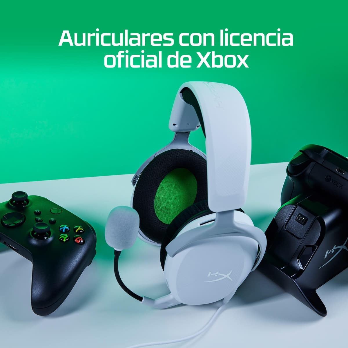 HyperX Cloud X Stinger 2 Core, Auriculares, Brazalete para Juegos de Xbox, Brazalete sobre la Oreja con micrófono, función giratoria para silenciar, Controlador de 40 mm — view 5