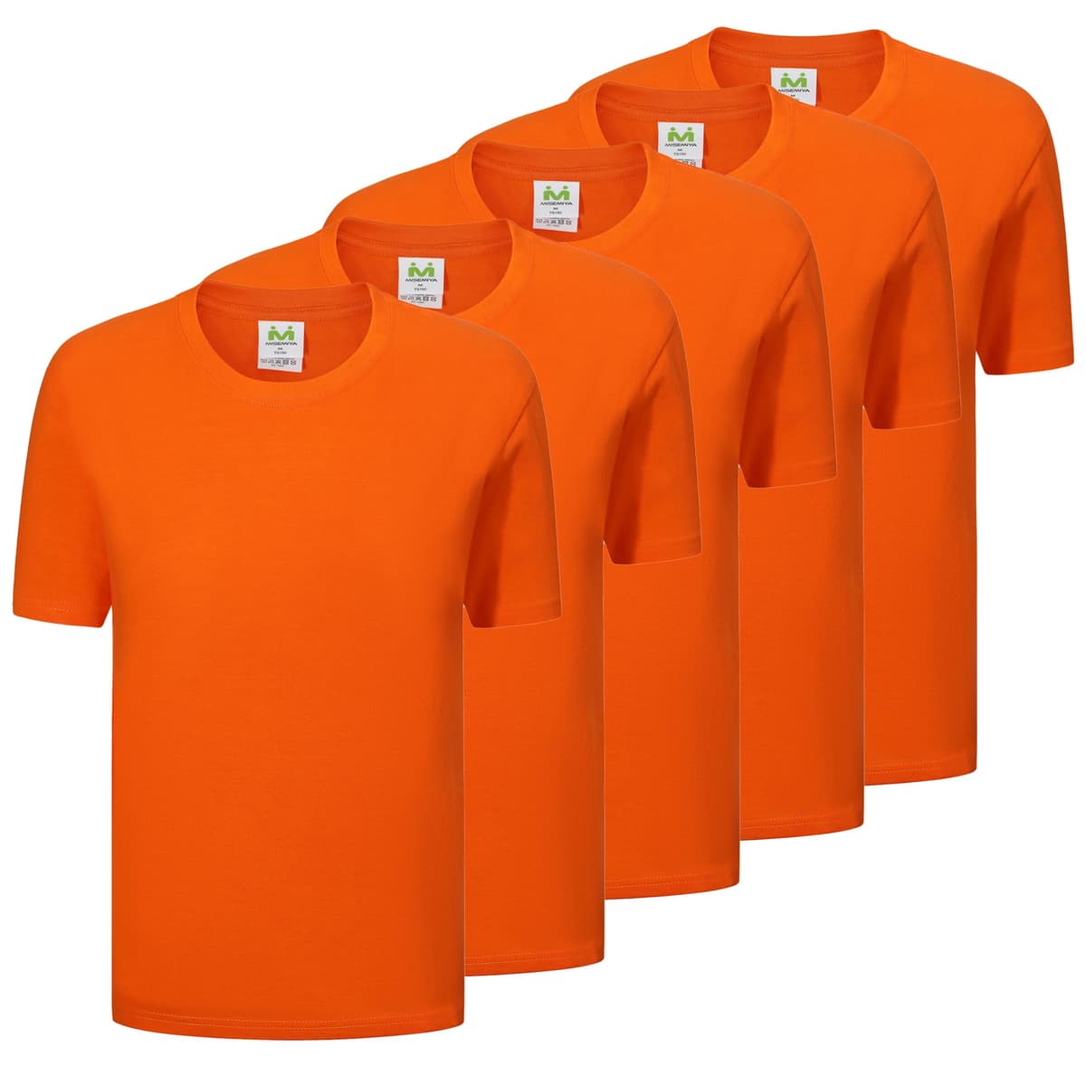 Paquete de 5 Unidades - Camiseta con Mangas Cortas 100% Algodón - 5-TS135 — view 4