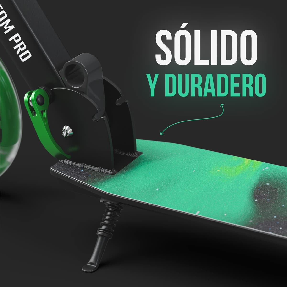 Apollo Phantom Pro City Scooter – Ruedas XXL, Plegable, Altura Regulable, Patinete para Adultos, niños y jóvenes, Compacto — view 5