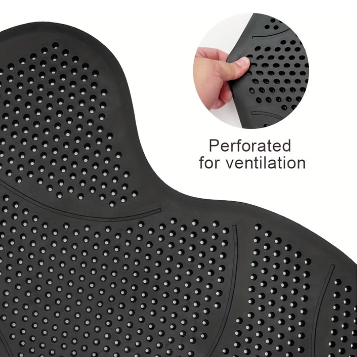 Almohadilla para Caballo de Gel de Silicona Antideslizante Absorbe Impactos para Mayor Comodidad Transpirable Adecuada para Montar Y Uso — view 2