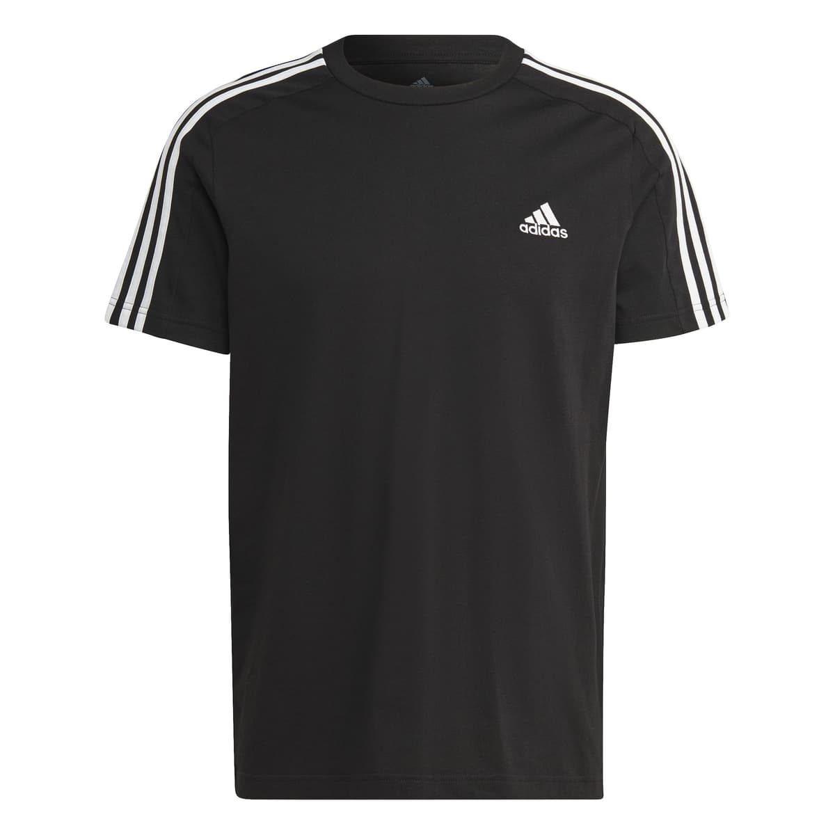 adidas Essentials Single Jersey 3-Stripes tee Camiseta de Manga Corta Hombre (Pack de 1) — view 23