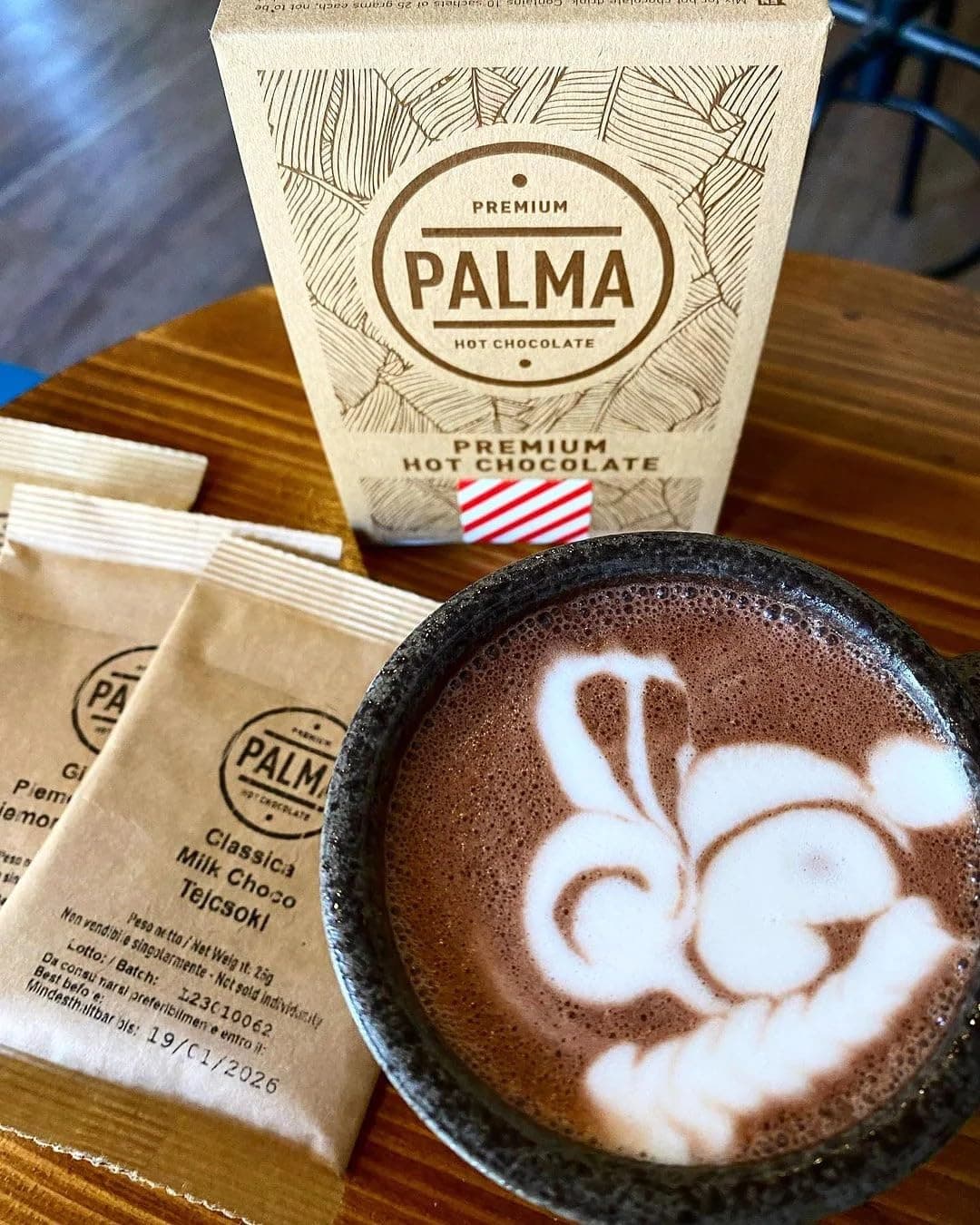 PALMA Italian Hot Chocolate Sachets - Banana | 500g (20 Servings) — view 4