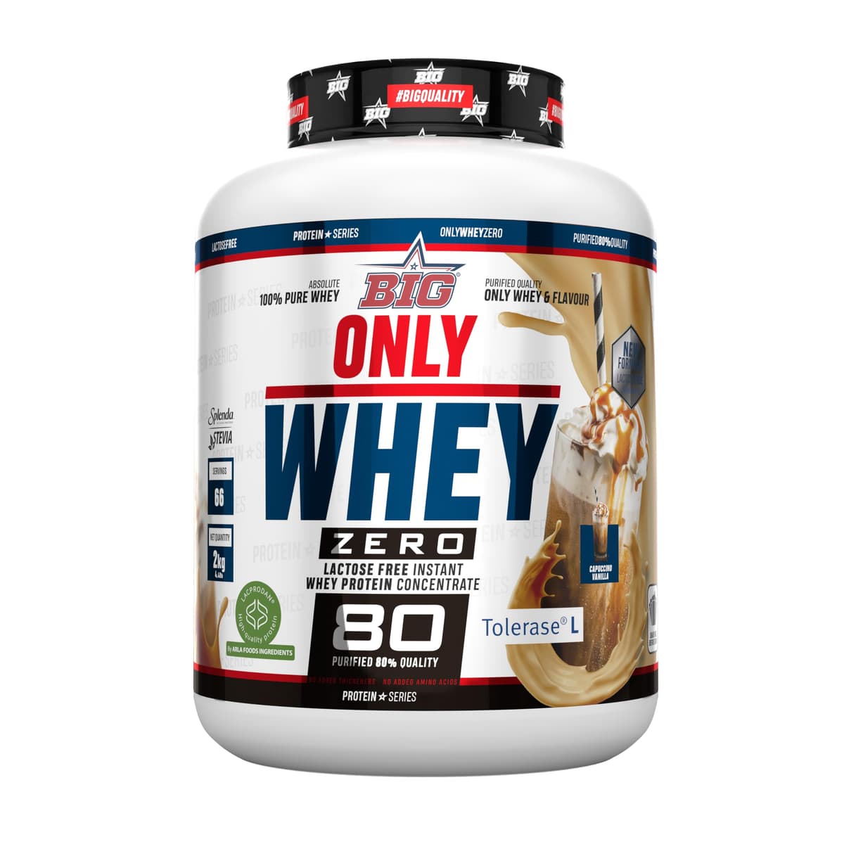 BIG - Proteinas Whey - Proteina en Polvo para Desarrollo de Masa Muscular y Recuperación - Materia Prima Premium - Whey Protein Sin Lactosa, Sin Azúcar, Sin Grumos (1Kg, Cacaolat) — view 17